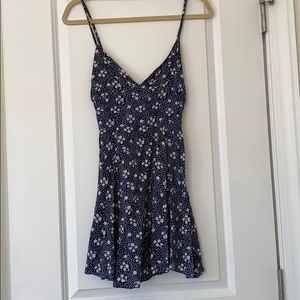 Blue floral LF Dress size xs